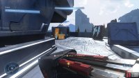 You’ll find a Spartan Core near the weapon racks on the North Beacon.