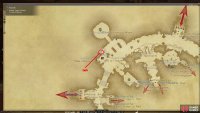 You can find the Immortal Flames Command to the right of the main Ul’dah Aetheryte.