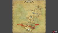 You can find Moraby Drydocks and the Ferry Skipper to Wolves’ Den in the south of Lower La Noscea.