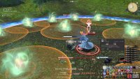 Aether Points Explode in a circular radius.