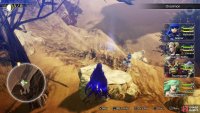 drop down to reach the Mothman Demon Statue