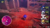 Follow the trail of orbs here to get to another section of the map