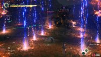 Reign of Fire is a two-part attack. The first part will place numerous meteor markers on the floor where multiple meteors will crash down.