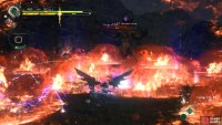 The other being an ever-expanding pool of fire. This attack happens twice in quick succession.