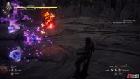 Finally, the Bomb King can spew out numerous Violet Flames which also explode, but these are less dangerous than the King’s Justice attack.