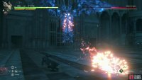 The !Akashic Dragon can shoot fireballs both while in the air,