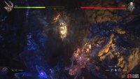Be mindful of the rocks that Titan can fling from the wall.