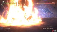 He will then divebomb your location, creating a pillar of fire.