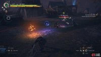 Keep on the move to avoid the orbs.
