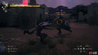 Wide Swing is a simple horizontal attack with his axe.