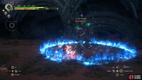 Thanatos will leap into the air and slam down to create a shockwave with its Jumping Slam attack.