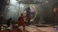 Be ready to avoid individual blobs of damage when you see this animation and the yellow circle.