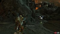 You will find the Ashpetal flower next to the blacksmith shop after jumping down from the Mystic Gateway.