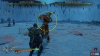 Yellow ring indicator attacks can be blocked or parried.