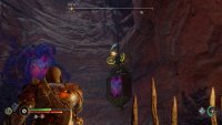 From the platform above, hit the spinning wheel to the left so that the twilight stone is facing the other.