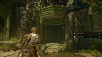 You will find both trolls on the eastern side of the garden here.