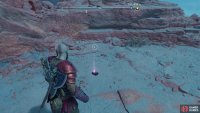 Squeeze through the narrow door to reach the Tributes to Freyr - Token Artifact.