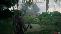 After passing through some caves you’ll reach a bridge leading to the Abandoned Village.
