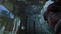 Grapple over to the ledge with the chest
