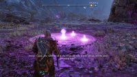 Approach the plate after capturing the three Wisps to fight the boss