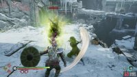When you attempt to leave the ruins with your shiny new key, a Wight will spawn and attack.