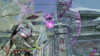 Use Runic Arrows to create rune spheres you can use to ignite the brazier.