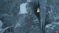 As you climb some cliff past the Hel Tear, you’ll see a Legendary Chest through a hole in the rocks.