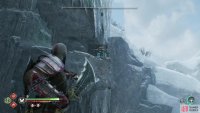 Drop off a ledge and look up and left to find the third and final rune brazier.