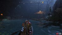 Dock your boat here to reach the area with the Ogres