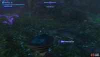Head outside the western exit on the upper level of the Resistance HQ and examine this burst vein pod