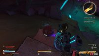 and jump onto the stone as you slide down to find the second Lost Marble. 