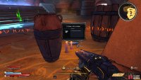 to find the Eternal Wellspring Scroll sitting beside a barrel. 