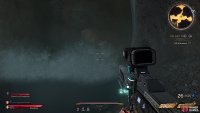 You will have to pass through this waterfall
