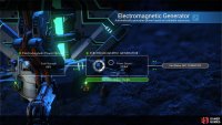 You can inspect a generator at any time to see the current output, field strength, and grid status.