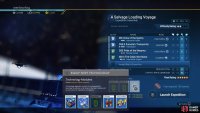 You can apply upgrade modules to increase the Fleet Rating, and to improve reward outcomes from expeditions or reduce their duration.