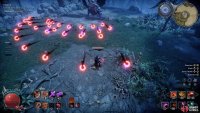 Chaos Bolts: Talzur will unleash numerous chaos orbs in a wide arc. Stand back and walk between them to avoid the attack.