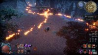 Flamenado: A flaming tornado will traverse the arena unleashing continuous fire orbs.