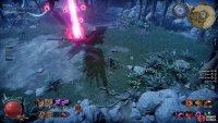Meteor Shower: Talzur will hover above the ground, firing a beam of chaotic energy into the ground. This will launch orbs of chaos around the arena.
