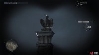 This is an easy shot as long as you have cleared out some of the many enemies nearby.