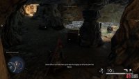 Pass where you shot the guard and you will stumble upon the spy handing over information on the Resistance. 
