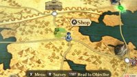 You can revisit old locations to restock on items.