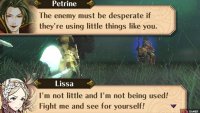 Even Lissa can hold her guard if well trained.