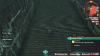 This wall can be climbed and will lead to the top