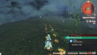 It changes slightly after a cutscene