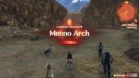 First, make your way to Menno Arch, towards the south.