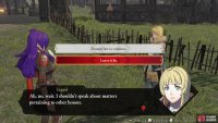 Talk to your companions and pick responses they approve of for Support Points.