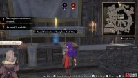 You can find the document “Royal Territories of Faerghus: Book One” in the Chapel,