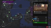 The location of the “Calico Queen Sign” collectible on the map.
