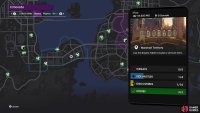 The location of the “Fox Tails Sign” collectible on the map.
