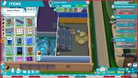 A little reshuffle and moving the room contents down creates a space where the door will now fit.
